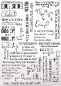 img 2 attached to 💌 Pinkfresh Studio Clear Stamp Set: My Favorite Things to Say - 6" x 8