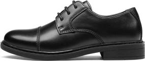 img 3 attached to 👞 Stylish Bruno Marc Boy's Dress Oxford Shoes for Formal Occasions