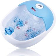 massager digital temperature control bubbles logo