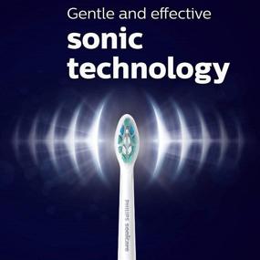 img 2 attached to 🦷 Enhanced Plaque Removal with Philips Sonicare ProtectiveClean, Extended 14-Day Battery Life Rechargeable Electric Toothbrush