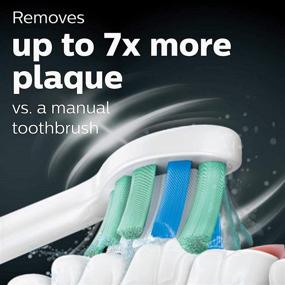 img 3 attached to 🦷 Enhanced Plaque Removal with Philips Sonicare ProtectiveClean, Extended 14-Day Battery Life Rechargeable Electric Toothbrush