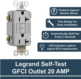 img 3 attached to Legrand 2097TRGRYCCD4 Tamper Resistant Self Test Separately