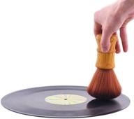 🔵 premium turntable vinyl record lp cleaning anti-static brush cleaner: keep your vinyl collection in pristine condition! logo