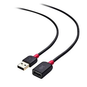 img 3 attached to 🔌 Кабель Cable Matters 3-Pack короткий USB-удлинитель - USB-удлинительный кабель 3 фута мужской на женский