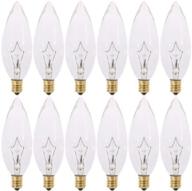 💡 enhance your space with straight incandescent candelabra chandelier bulbs logo