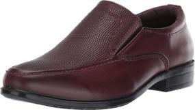 img 1 attached to Boys' Burgundy Deer Stags Matteo Shoes for Toddlers and Youth