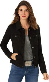 img 1 attached to Wrangler Authentics Womens Jacket Weathered Women's Clothing in Coats, Jackets & Vests