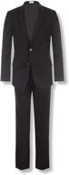 calvin klein kids' 2-piece formal suit set logo