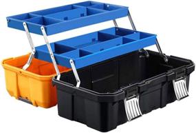 img 4 attached to 🔧 Premium Excel TB122B-Black 19-Inch Cantilever Steel Tool Box – Sturdy Black Storage Solution