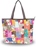 winter wonderland: snowflake-themed christmas handbag and wallet sets for women logo