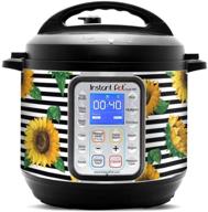 🌻 enhance your instapot smart wifi: kraft'd sunflower wrap for instant pot accessories 6 quart logo