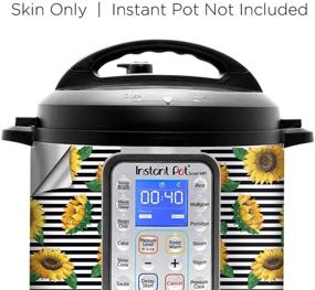 img 1 attached to 🌻 Enhance Your InstaPot Smart WiFi: KRAFT'D Sunflower Wrap for Instant Pot Accessories 6 Quart