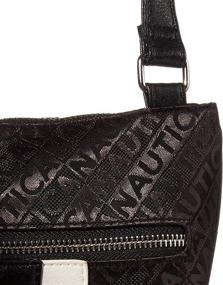 img 1 attached to 👜 Nautica Lakeside Signature Jacquard Crossbody Women's Handbags & Wallets: Stylish and Practical Crossbody Bag Options
