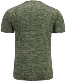 img 2 attached to Stylish Casual Henley Sleeve T-Shirt for Fashion Enthusiasts