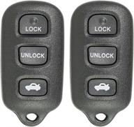 🔑 брелок keyless2go вместо ключа avalon fcc hyq12bbx hyq12ban hyq1512y (2 штуки) - беспрецедентное удобство для вашего автомобиля. логотип