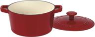 cuisinart ci630 20cr enameled casserole cardinal logo