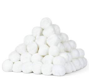 img 2 attached to 💯 DecorRack 100 Pure Cotton Balls – Ideal for Nail Polish and Make-Up Removal, Oil Lotion Application, or Powder Use – Soft, Absorbent, and Versatile (100 Count)