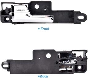 img 3 attached to 🚪 Замена внутренней дверной ручки передней левой стороны FAERSI для Fusion 2006-2012, Lincoln MKZ 2007-2012 и Zephyr 06, Mercury Milan 2006-2011 | Заменяет OE# 6E5Z-5422601-A