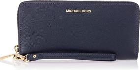 img 4 attached to Michael Kors Continental Wristlet Hardware Women's Handbags & Wallets and Wallets