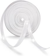 🏠 camco 25262 white vinyl trim insert: flexible & durable, 3/4" x 100' - a must-have for protecting and enhancing your rv or home décor logo