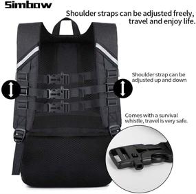 img 2 attached to Skateboard Backpack Simbow Anti Theft Resistant