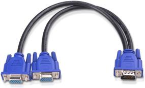 img 4 attached to 🔌 Cable Matters Splitter Screen Duplication: Streamline Your Display with High-Performance Splitting