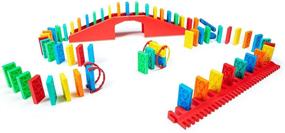 img 4 attached to 🧱 PRO Bulk Building Toys for Scale Stacking with Dominoes