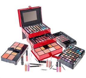 img 4 attached to 💄 SHANY All-Inclusive Makeup Kit (Eyeshadows, Blushes, Powder, Lipstick & More) - Exclusive Holiday Edition