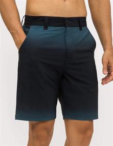 img 2 attached to Mens Way Stretch Hybrid Shorts Sports & Fitness