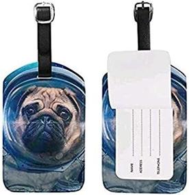 img 3 attached to Galaxy Planet Universe Luggage Baggage Travel Accessories