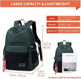 img 3 attached to 🎒 Ultimate Comfort meets Style: Mygreen Casual Lightweight Daypack Backpacks
