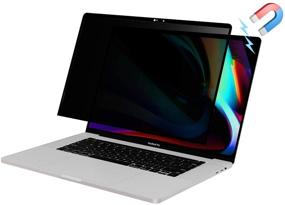 img 4 attached to 🔒 Nillkin Магнитный приватный экран для MacBook Pro 16 дюймов - Ультратонкий, антибликовый, легкое установление/удаление, Экран конфиденциальности для MacBook Pro 16" 2019