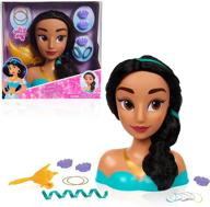 👑 disney princess jasmine styling head: sparkle and style with the magical jasmine! logo
