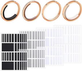 img 4 attached to 152-Piece Invisible Ring Size Adjuster Set - Tighten Loose Rings, Prevent Slipping Off - Ring Sizer, Jewelry Guard, Spacer for Smaller Rings - Enhance Ring Fit & Security