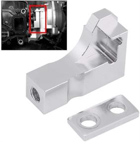 img 1 attached to P2015 Repair Bracket Kit: Fix Audi Skoda Seat 2.0 TDI CR Intake Manifold 03L129711E - Full Bracket, Gasket, Screws Included