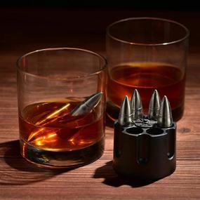 img 1 attached to 🎁 Men's Holiday Gifts, Stocking Stuffers for Dad: Unique Anniversary Birthday Gift Idea for Him, Husband, Boyfriend - Whiskey Stones, Grandpa, Brother - Women, Man Cave Presents, Cool Gadgets & Stuff - Bourbon