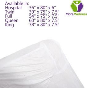 img 2 attached to Wellness Waterproof Vinyl Mattress Protector