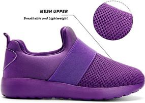 img 3 attached to 🏃 Lightweight Athletic Sneakers for Girls - Comfortable Shoes for Active Athletes