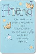 american greetings birthday card for friend (birds and stars) logo