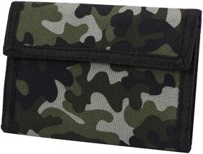 img 4 attached to 👦 Ultimate Trifold Canvas Outdoor Sports Wallet for Boys: Must-Have Accessories