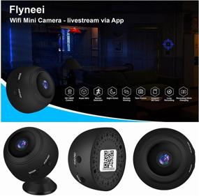 img 3 attached to 📷 Mini Spy Camera Wireless Hidden Cameras WiFi - Real 1080P HD with Phone App, Small Covert Security Camera with Night Vision Motion Detection for Home/Car/Indoor/Outdoor