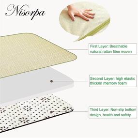 img 1 attached to Nisorpa Japanese Non Slip Breathable Crawling