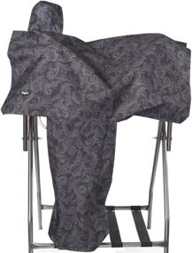 img 2 attached to 🐎 Durable Tough 1 Heavy Denier Nylon Saddle Cover in Stylish Prints - A Must-have Equestrian Accessory