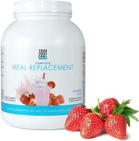 img 3 attached to 🍓 Yes You Can! Complete Meal Replacement - The Ultimate Solution for Weight Loss, 30 Servings, 3.24 Lb, Strawberry Flavor