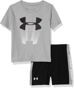 img 1 attached to Under Armour Little Rising Moderate Boys' Clothing : Clothing Sets