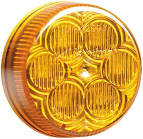 img 1 attached to Maxxima M34260Y 2-Inch Round 🟨 LED Clearance Marker Light in Amber