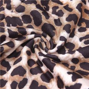 img 1 attached to 🐆 ELSANI Leopard Printed Leggings - Stylish Girls' Bottoms and Clothing