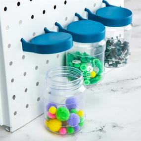 img 1 attached to Pegboard Organizer Accessories Resistant Organization