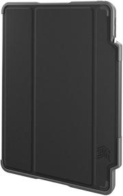 img 2 attached to 📱 STM Dux Plus iPad Air 4th Gen Case - Black, Ultra Protective (stm-222-286JT-01)