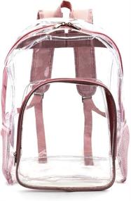 img 4 attached to 🏟️ Optimized Stadium Kids' Furniture, Decor & Storage: Transparent Backpack Collection